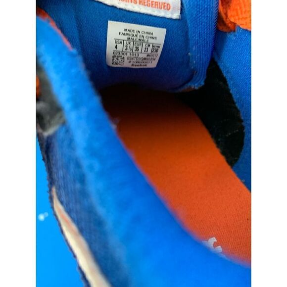 Reebok Mens Size 4 CrossFit Nano Lace Up Training Shoes Sneakers Blue 023501-313 - Picture 6 of 6